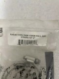 RAM-B-108BU RAM MOUNTS V-SHAPE BASE WITH 1" BALL FOR RAILS