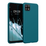 Husa pentru Samsung Galaxy A22 5G, Silicon, Verde, 55245.57, Carcasa