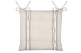 Pernă De Scaun Montauban 40X40 Cm, Culoare Alb, 100% Bumbac