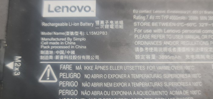 Baterie originala Lenovo IdeaPad 310-15XXX 510-15XXX - 79% - L15M2PB3