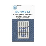 Set 5 ace universale pentru masina de cusut casnica, Schmetz, marimea 120/19