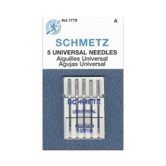 Set 5 ace universale pentru masina de cusut casnica, Schmetz, marimea 120/19 foto