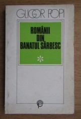 Romanii din Banatul sarbesc in secolele XVIII-XX Pagini de istorie si cultura Dr. Gligor Popi