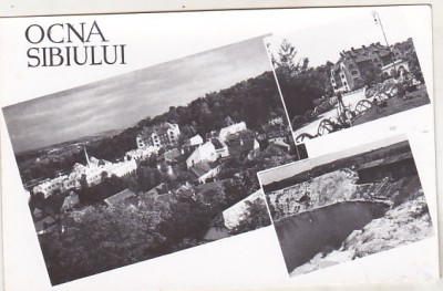 bnk cp Ocna Sibiului - Vedere - circulata foto