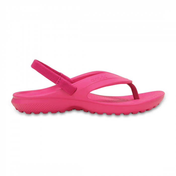 Slapi Crocs Classic Flip Kids Roz - Candy Pink