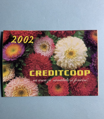 Calendar 2002 flori Creditcoop foto