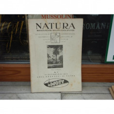 Natura revista pentru raspandirea stiintei no.8 15 Oct 1935 , Revista foto