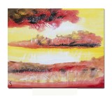 Cumpara ieftin Tablou abstract pictat manual, Fantezie in abstract 12, 60x50cm ulei pe panza in relief efect 3D, gata de agatat pe perete