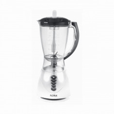 Blender FLORIA ZLN3081 ALB, Putere 300W, capacitate 1.5L, 3 viteze, Functie pulss, vas de plastic