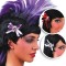 Set 2 Clame de par Craniu Halloween, Multicolor