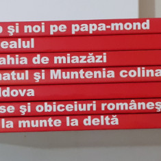 Radu Anton Roman - BUCATE, VINURI SI OBICEIURI ROMANESTI 7 VOLUME (COMPLET)