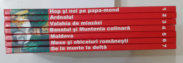 Radu Anton Roman - BUCATE, VINURI SI OBICEIURI ROMANESTI 7 VOLUME (COMPLET)