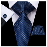 Set cravata + batista + butoni - matase - model 16