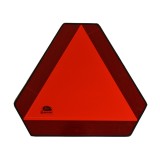 Triunghi reflectorizant BestAutoVest omologat ECE pentru vehicule lente 395x395mm , 1 buc.