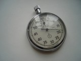 Cronometru sovietic mecanic 15 rubine, defect, Analog, Mecanic-Manual