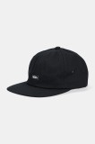 Vans șapcă de baseball din bumbac culoarea negru, VN000QA1BLK1