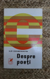 DESPRE POETI -ILIE CONSTANTIN ,DEDICATIE