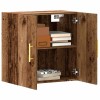 Gossi dulap de perete, lemn invechit, 60x31x60 cm, lemn prelucrat