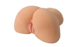 Masturbator Mega Pleasure, Vagin si Anus, TPE, Natural, 8.9 kg