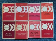 42 vol. din colecția &bdquo;Pedagogia secolului XX&rdquo; (Jean Piaget, Babanski, Ștefan B&acirc;rsănescu etc.) - pedagogie, invatamant, scoala, didactica, psihologie