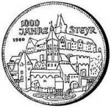 Monede Austria - 500 ATS &ndash; 1980-82 - stare VF