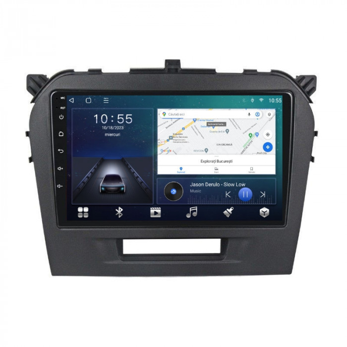 Navigatie dedicata cu Android Suzuki Vitara dupa 2015, 2GB RAM, Radio GPS Dual