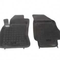 Set covorase auto din cauciuc Fiat Doblo 2, 01.2010-12.2014 cu 2 locuri si Opel Combo 11.2011-12.2018 pentru modele cu 2 locuri , presuri tip tavita