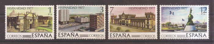 Spania 1977 - Istoria hispano-americană - Guatemala, MNH