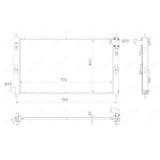 NRF Radiator, racire motor