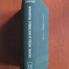 Diogenes Laertios - Despre vietile si doctrinele filozofilor 1963, ed. cartonata