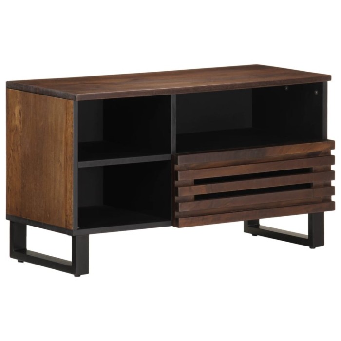 Gossi dulap tv maro 80x34x46 cm lemn masiv de mango