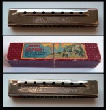 HOHNER BRAVI ALPINI - Muzicuta din 1938 in cutia originala, perfect functionala