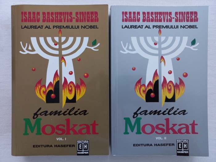 FAMILIA MOSKAT [ VOL. I + VOL. II] - ISAAC BASHEVIS-SINGER