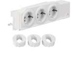Modul 3 prize schuko tablouri multimedia Hager VZ00AS