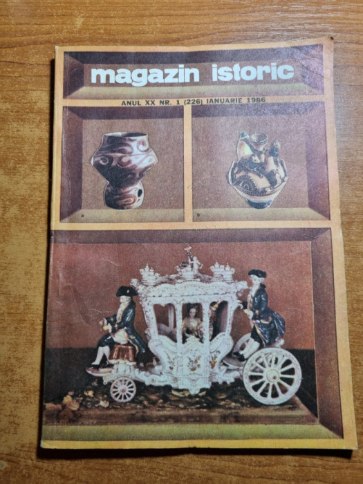 revista magazin istoric ianuarie 1986