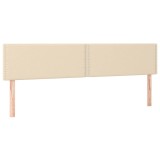 Cumpara ieftin Tablii de pat, crem, 180x5x78/88 cm, textil