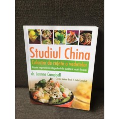 Studiul China, Colectia de retete a vedetelor - Dr. Leanne Campbell