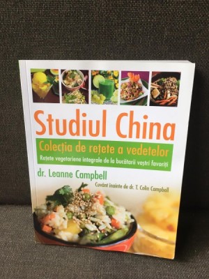 Studiul China, Colectia de retete a vedetelor - Dr. Leanne Campbell foto