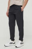 Adidas Originals pantaloni de trening culoarea negru, cu imprimeu IM9880