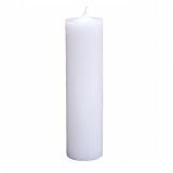 Lumanare alba pentru evenimente nunta/botez parafina 35x7cm DNC51797