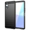 Husa Sony Xperia 10 VI Techsuit Carbon Silicone, negru