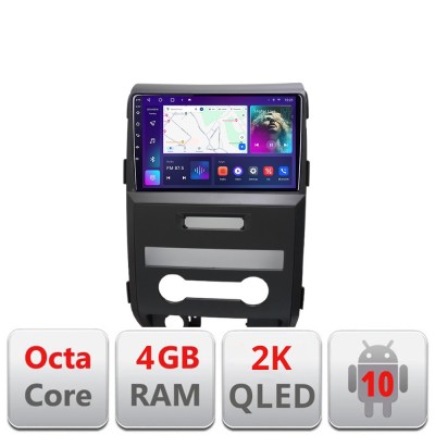 Navigatie Ford F150 2008-2014 Android Octa Core Ecran 2K QLED GPS 4G 4+32GB 360 CarStore Technology foto