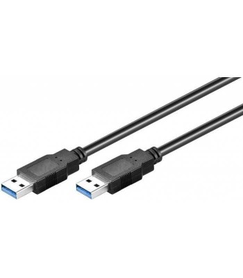 Cablu USB 3.0 USB A tata - USB A tata 3m Goobay foto