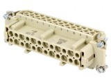 Conector cu inserturi de contact mamă Han E&reg; 24 PE
