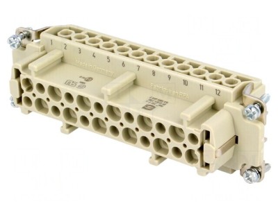 Conector cu inserturi de contact mamă Han E&amp;reg; 24 PE foto