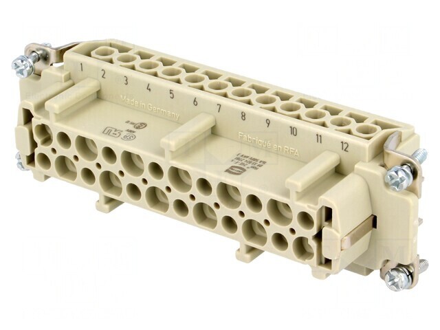 Conector cu inserturi de contact mamă Han E&reg; 24 PE