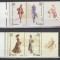 ROMANIA 2003 MODA Serie 4 timbre cu viniete pe dreapta LP 1623 a MNH**