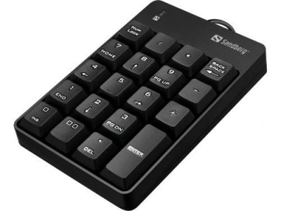 Tastatura numerica Sandberg 630-07 USB 2.0 negru foto