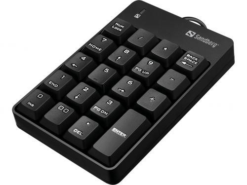 Tastatura numerica Sandberg 630-07 USB 2.0 negru