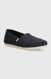 Toms espadrile Alpargata culoarea albastru marin, 10019653